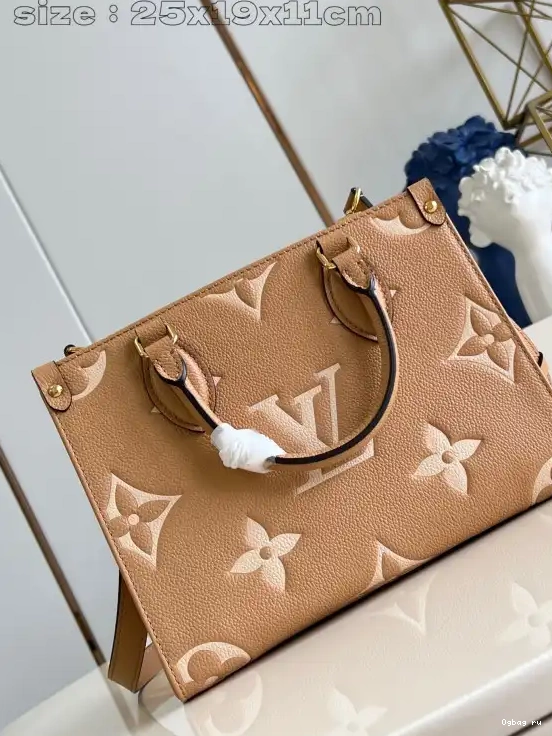 LOUIS VUITTON ONTHEGO PM-25*19*11.5cm 0509